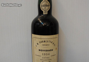 Garrafa de vinho do Porto - Ano: 1934