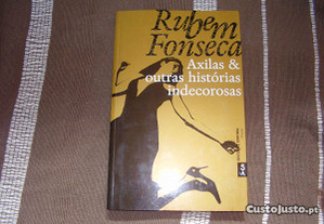 Livro "Axilas e outras histórias indecorosas" de Rubem Fonseca / Portes de Envio Grátis