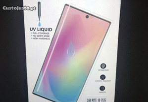 Película de vidro curva UV Samsung Note 10 Plus
