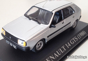 * Miniatura 1:43 Renault 14 GTS (1980) Colecção Queridos Carros | Matricula Portuguesa