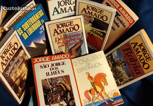 Obras de Jorge Amado, edições PEA.