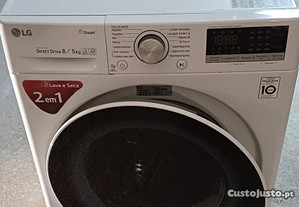 Maquina lavar e secar roupa 8kg LG