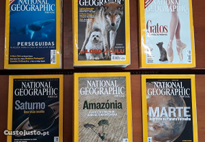 Coleção de revistas "National Geographic"