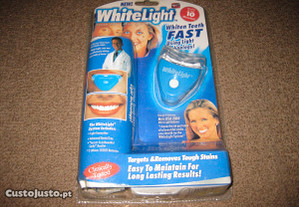 Kit Dental Branqueador "White Light" Novo e Embalado!