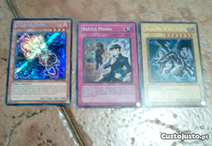 5 Cartas Yu-Gi-Oh! (Ultra Raras) Novas
