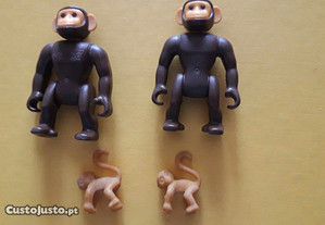 Playmobil Macacos e Cães
