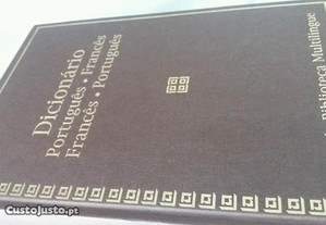 Livro dicionário português frances/ francês portug