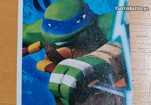 Cromos Nickelodeon Teenage Mutant Ninja Turtles, edição Panini, 0,20