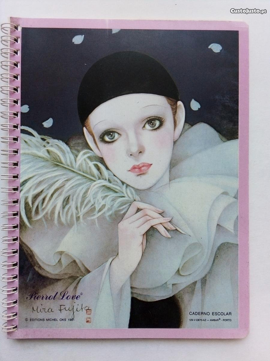 Caderno Escolar Ambar - Pierrot Love