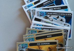 Cartas Star Wars Continente 4 por 1 euro - para completar coleção