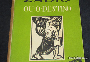 Livro Zadig ou o destino Voltaire 