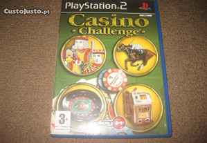 Jogo "Casino Challenge" para a Playstation 2/Completo!