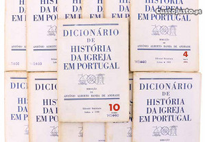 Dicionário da historia da igreja em Portugal