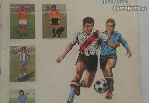 Caderneta de Cromos Futebol 1975/1976