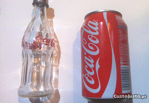 Coca Cola, garrafa miniatura em vidro