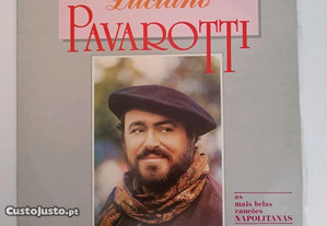 LP duplo Luciano Pavarotti, As mais belas canções napolitanas, ed. Polygram de 1988