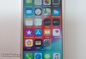Iphone 5s branco com ecrã novo e em óptimo estado