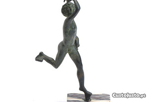 Estatueta de Mercurio da época Romana em bronze