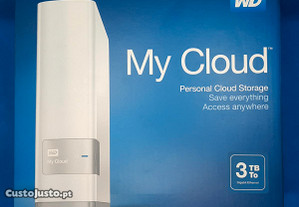 Disco WD - My Cloud - NAS - Nuvem 3 TB