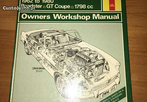 livro Mgb owners workshop manual 1962 to 1980 (haynes)