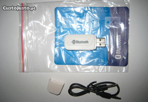 Receptor de Musica Bluetooth USB Universal NOVO