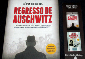 Livro Regresso de Auschwitz Göran Rosenberg