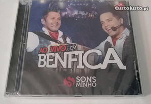 Cd e Dvd Sons do Minho, Ao vivo em Benfica, selado