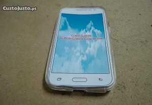 Capa Silicone Samsung Core Prime Transparente