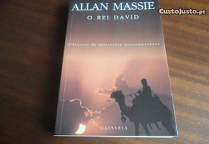 "O Rei David" de Allan Massie - 1ª Edição de 2001