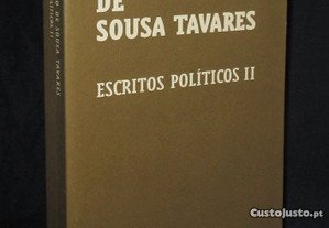 Livro Escritos Políticos II Francisco de Sousa Tavares
