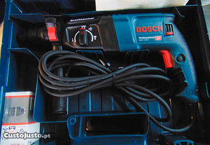 Martelo Bosch GBH 2-26F SDS com 2 Buchas e 3 Anos de Garantia