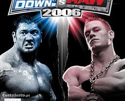 Jogo Ps2 Wwe SmackDown Vs Raw 2006 9.00