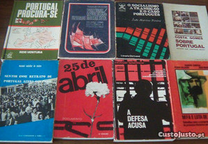 Lote livros Revolução,Socialismo em Portugal