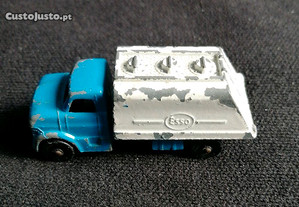 Carrinho antigo em ferro, ( camioneta com publicidade à Esso) da marca Lone Star  Tuf Tots
