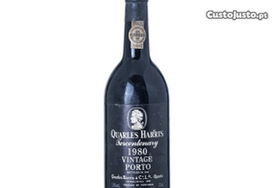 Garrafa de Vinho do Porto Quarles Harris Vintage 1980