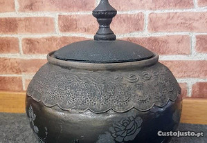 Decoração grande pote cerâmica fabricado à mão artesanato Filipinas