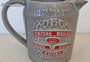 Antiguidade - Jarro de Whiskey Vintage Chivas Regal 12 Anos