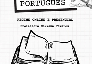 Explicações de Português: 2, 3 Ciclos do Ensino Básico e Secundário