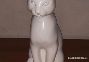 Gato decorativo em ceramica / Anos 80