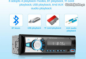 Rádio C/ Bluetooth, Mãos Livres, 2 Usb, Novo