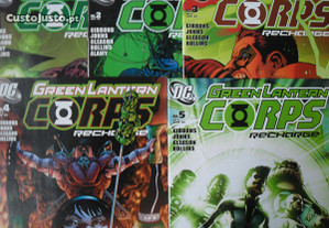 Green Lantern Corps Recharge mini série completa DC Comics bd Dave Gibbons Geoff Johns