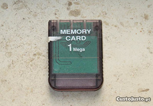 Playstation 1: Cartão de memoria