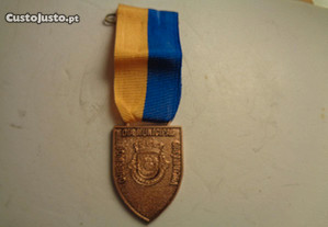 Medalha Bombeiros Condecoração Dia Municipal
