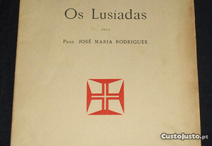Livro Os Lusíadas José Maria Rodrigues Sevilha