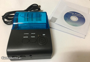 POS - Mini Impressora Térmica Bluetooth - 58mm