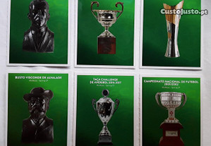 Cartas Mini Museu Sporting Clube de Portugal - Record