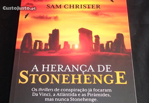 Livro Herança de Stonehenge Sam Christer Thriller