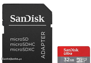 Cartão de memória 32Gb Sandisk