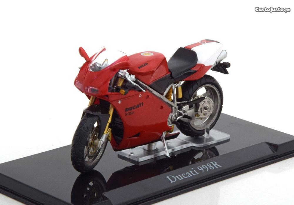 Miniatura 1:24 Low Cost Moto Ducati 998R - SuperBikes
