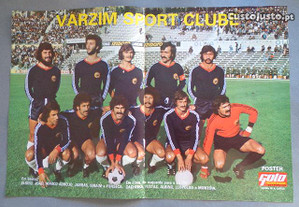 Poster de futebol Revista Golo -Varzim Sporting